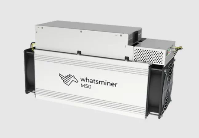 MicroBT WhatsMiner M50 ASIC Miner (SHA-256 Algorithm)