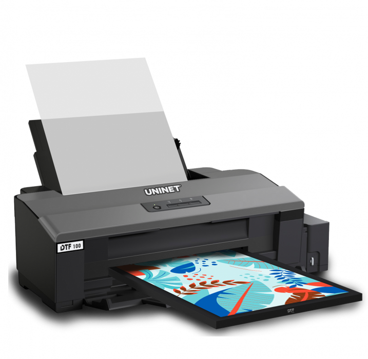 UNINET 100 DTF Printer (Includes Training, Starter Bundle, 1 Year Warranty)