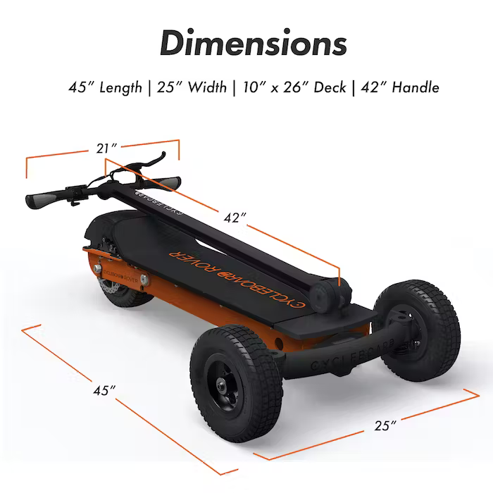 CycleBoard Rover Mixed Terrain Electric Scooter