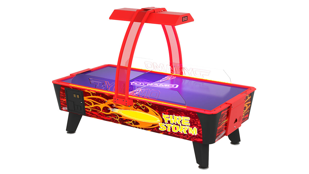 Dynamo Fire Storm Air Hockey Coin-Operated Table