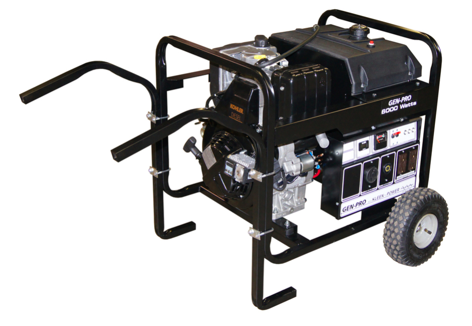 Gillette Generators GPED-65EK Portable Diesel Generator (6500W)